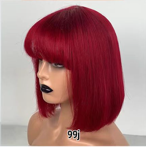 Perruque Bob Sans Dentelles